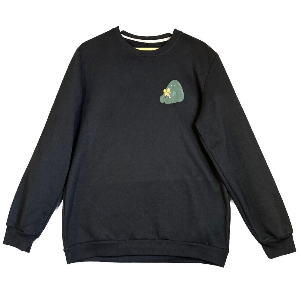 BTS Bangtan Boys Long Sweatshirt Womens 1X Black In The Soop Boy Band Korea READ